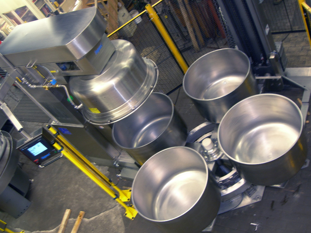 Overhead view of the Topos Carousel System