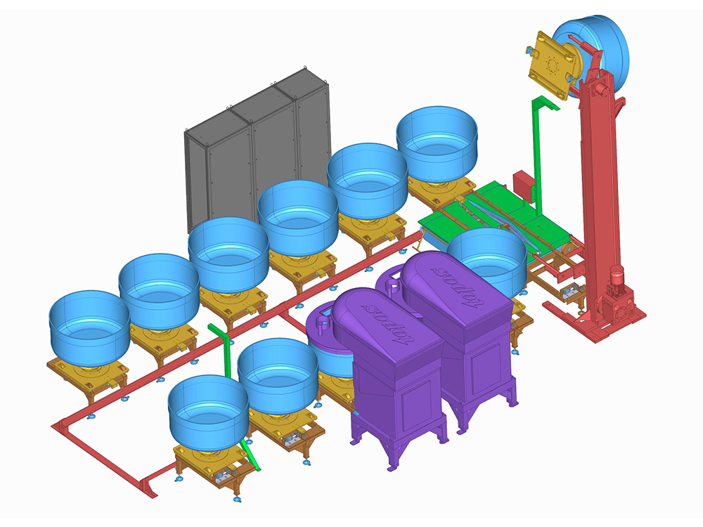 3D rendering of Topos Linear Mixing Center